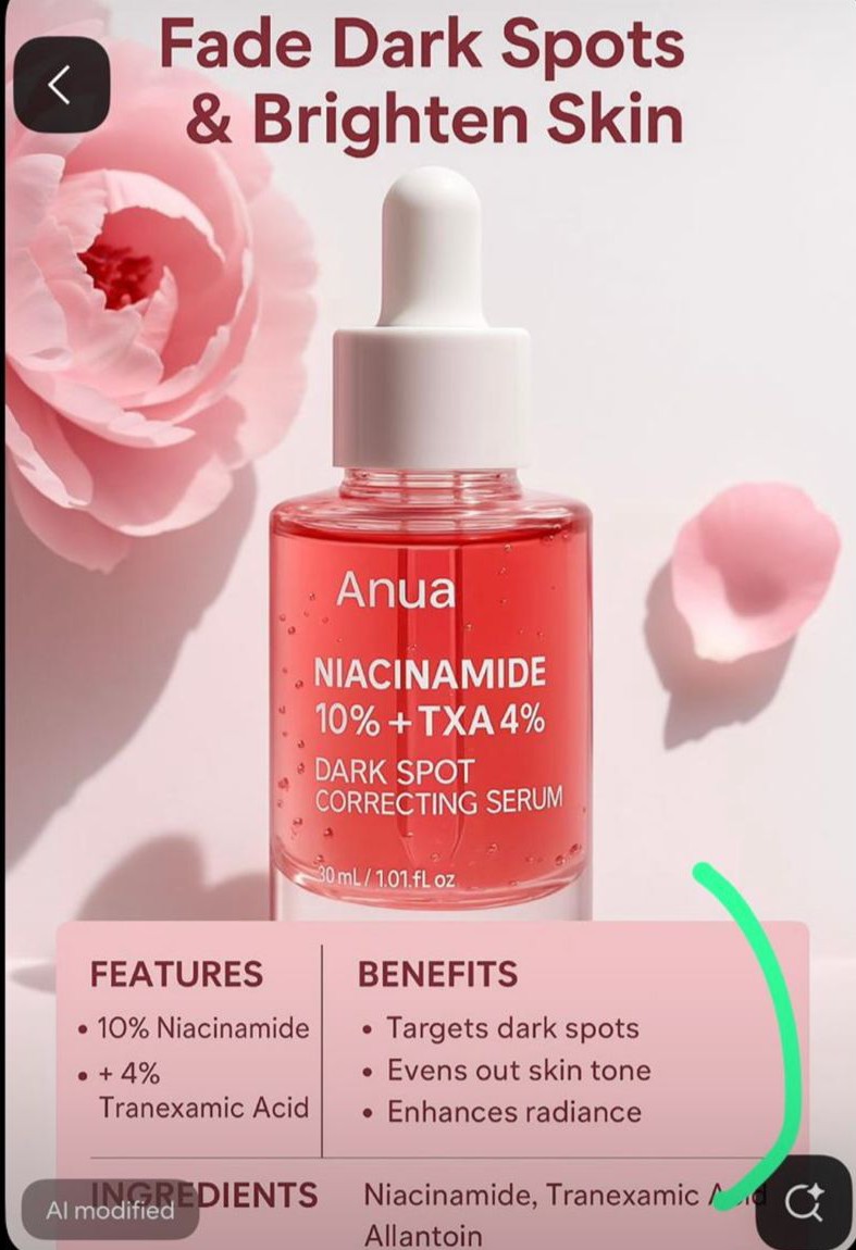 Product image attachment 1 - Anua Niacinamide Serum