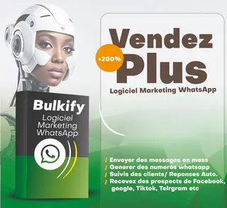 Photo 1 du produit  - BULKIFY - logiciel marketing Whatsapp