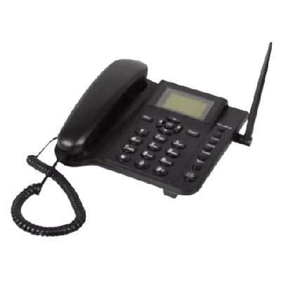 Photo 1 du produit - Téléphone fixe - 2 SIM - Noir et Blanc