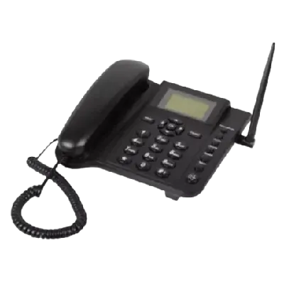 Image de Téléphone fixe - 2 SIM - Noir et Blanc