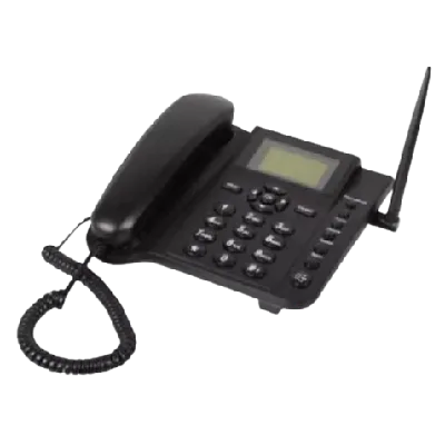 Photo 1 du produit - Téléphone fixe - 2 SIM - Noir et Blanc