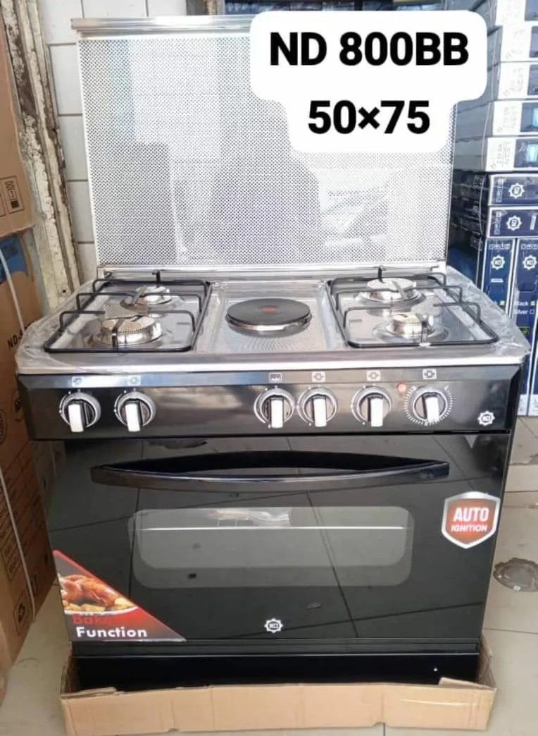 Photo 1 du produit - CUISINIÈRE A GAZ 5 FOYERS