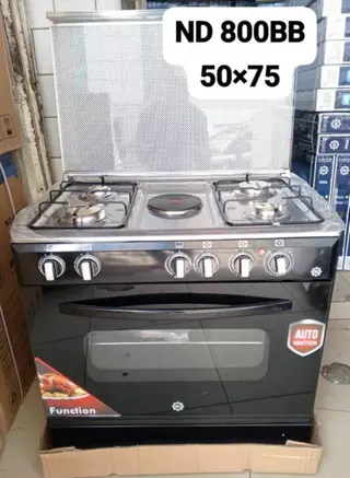 Photo 1 du produit  - CUISINIÈRE A GAZ 5 FOYERS
