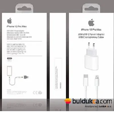 Image de iPhone 12 Pro Max Charger 20W USB-C to Lightning Cable (Premium)