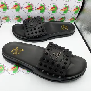 Product image attachment 1 - Louboutin Paris Slippers