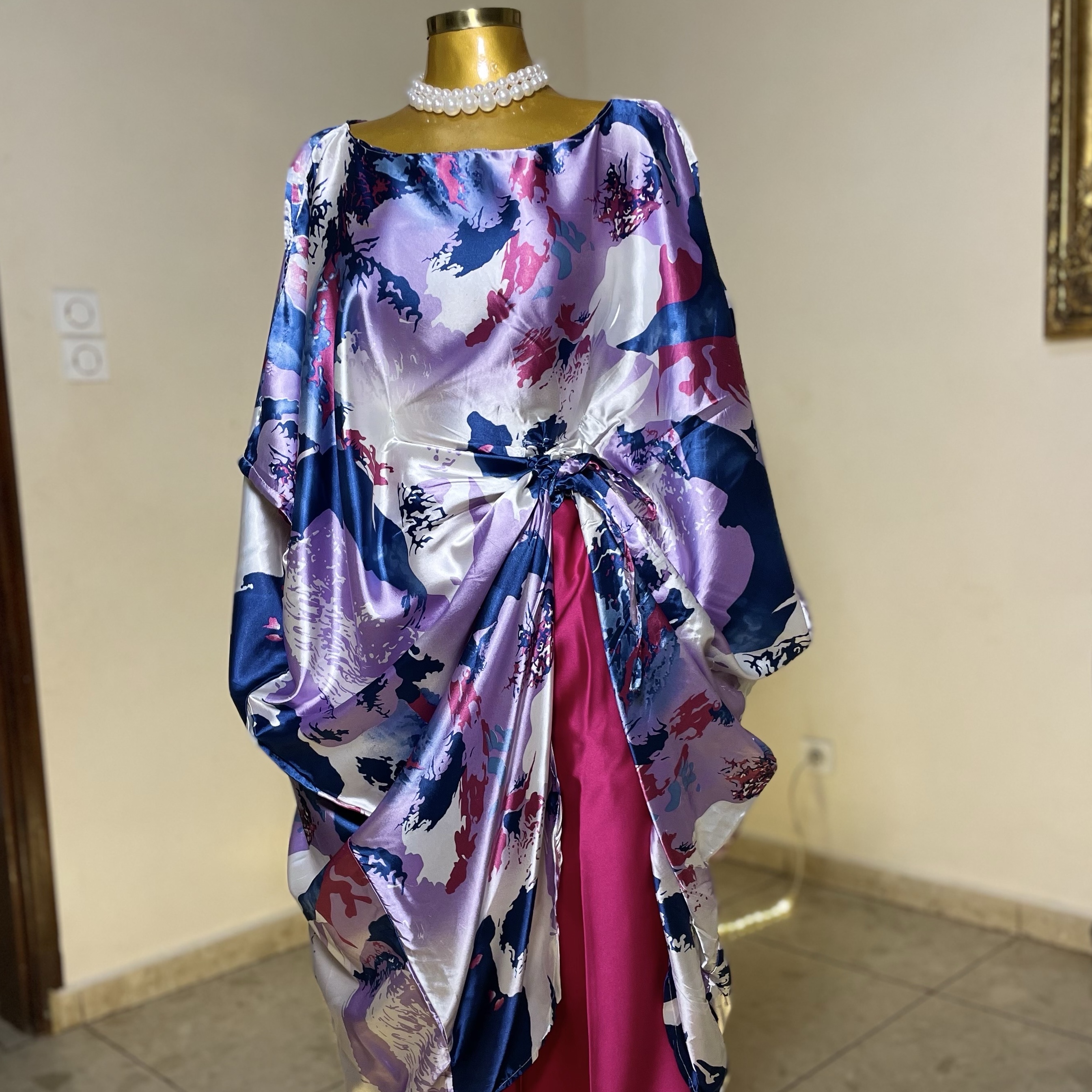 Product image attachment 3 - two piece floral dress