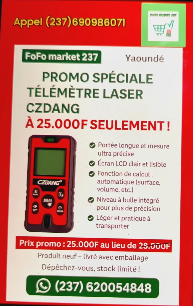 Product image attachment 1 - TÉLÉMÈTRE LASER