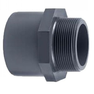 Photo 1 du produit - Embout Fileté PVC - 50x63x1''1/2 Lot De 4 Pièces