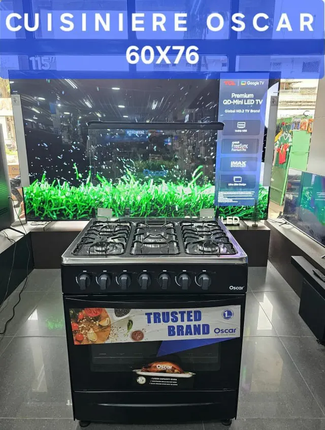 Image de CUISINIÈRE OSCAR 5 FOYERS 60×76