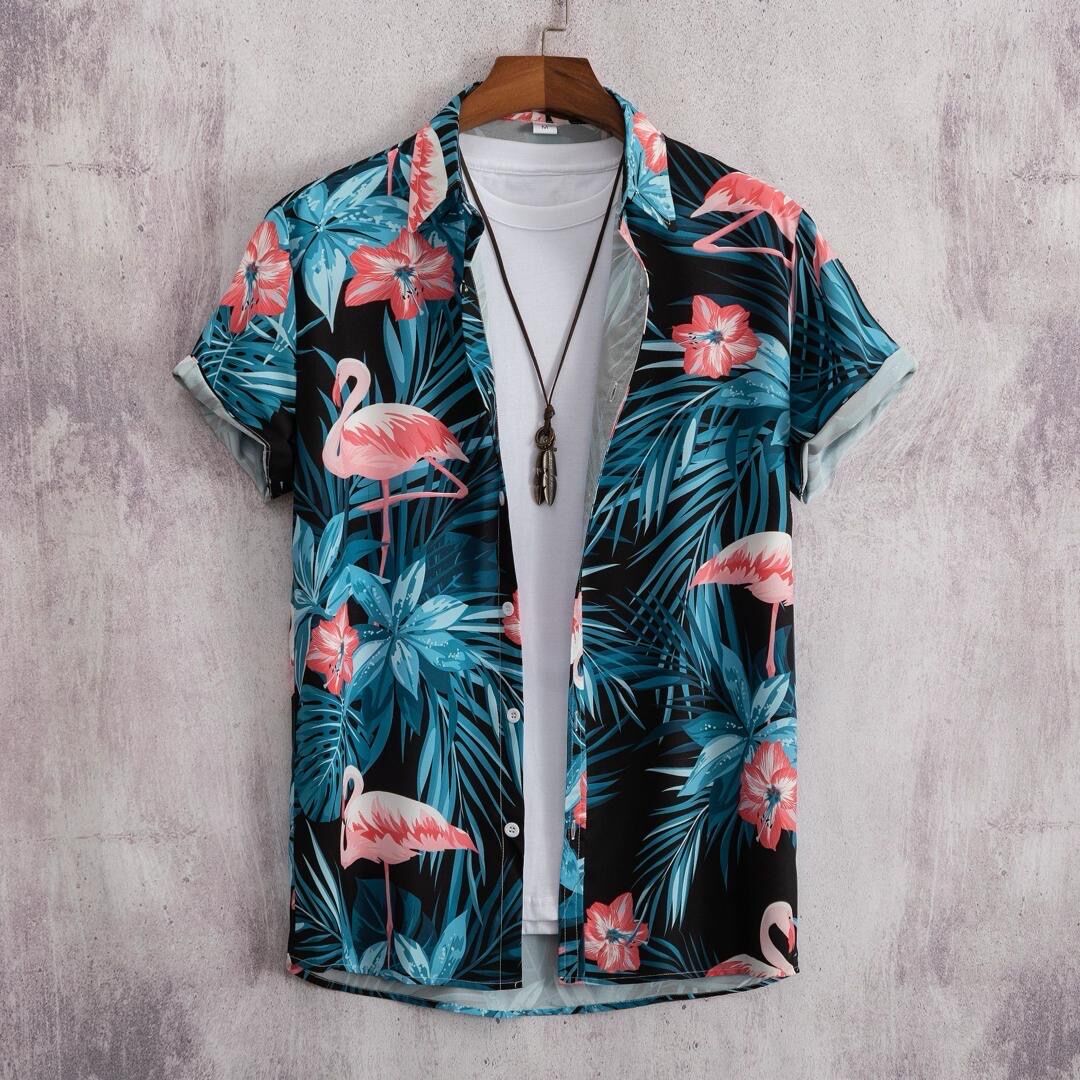 chemisette hawaïenne