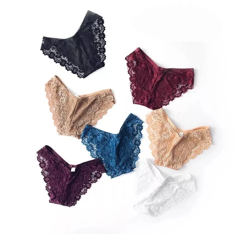 Photo 1 du produit - slip dentelle en V
