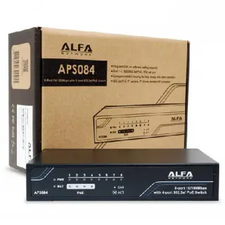 Product image attachment 1 - Switch (8 Port ALFA NET)