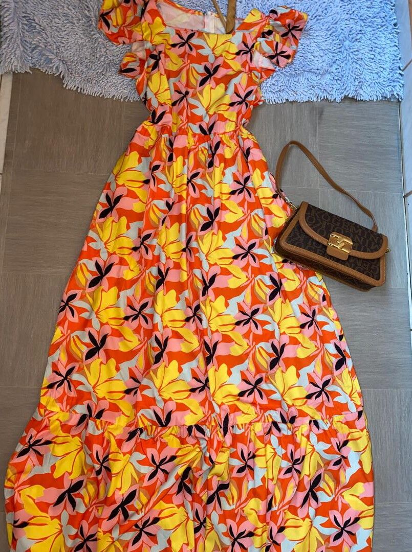 flowing dress size L and XL