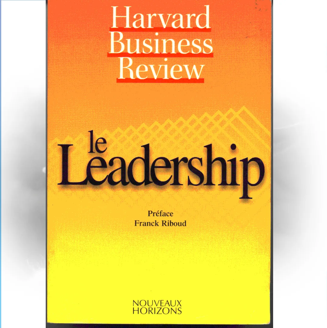 Product image attachment 1 - Le leadership