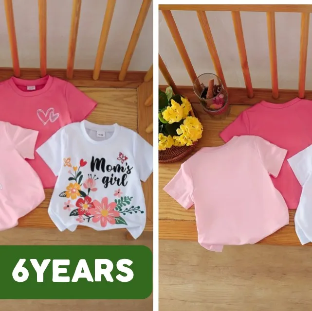 Photo 1 du produit - A set of 3 t-shirts for kids