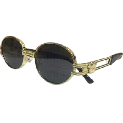 Image de Lunettes de soleil - Couleur noir + or