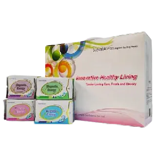 Photo 1 du produit  - Serviette hygiénique + protège slip