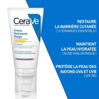 Photo 3 du produit  - Creme Hydratante Visage avec protection Solaire