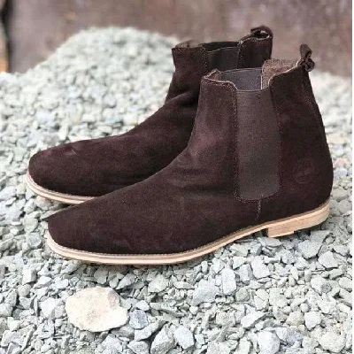 Product image attachment 1 - coffee brown chelsea boots