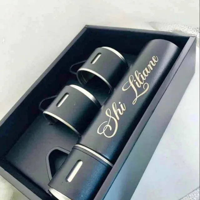 Image of personalized thermos