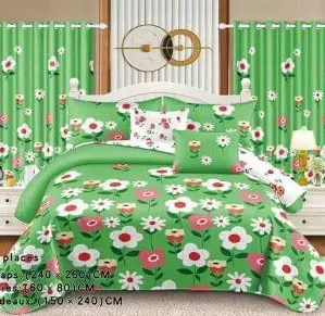 Photo 1 du produit  - 2draps +2 taie +2 rideaux