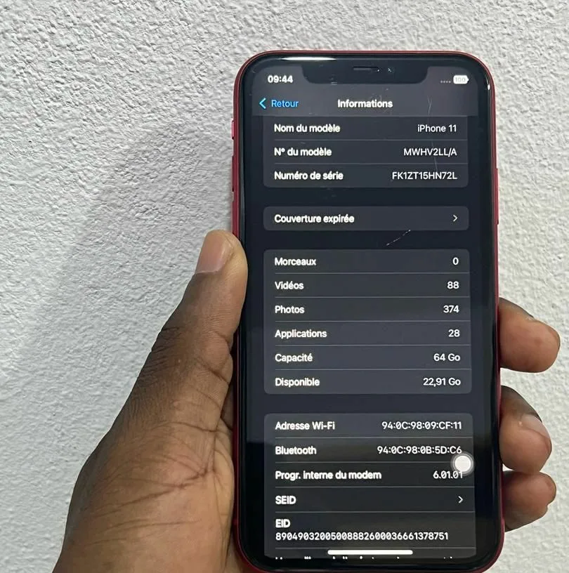 Photo 1 du produit - Apple iPhone 11 128g