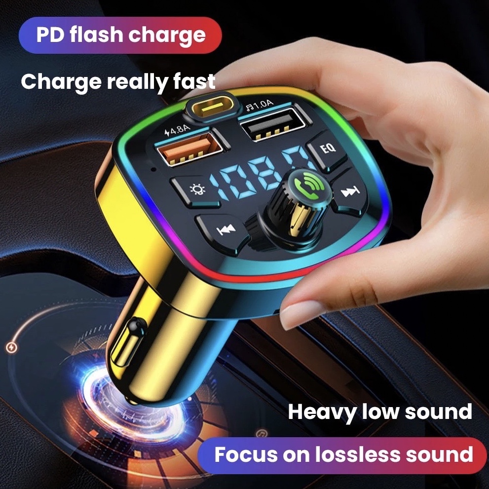Photo 1 du produit - car charger and wireless transmitter