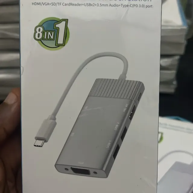 Image de USB-C HDMI ST SF TYPE C CARD READER 8 IN 1