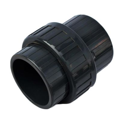 Product image attachment 1 - Raccord union pvc - diamètre 75 - gris