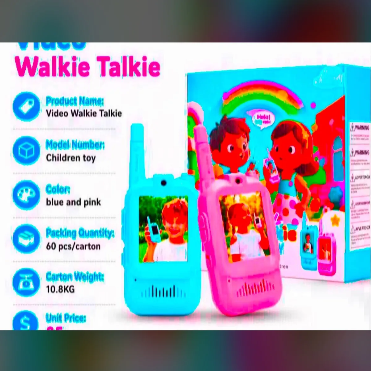 Photo 1 du produit - baby walkie-talkie