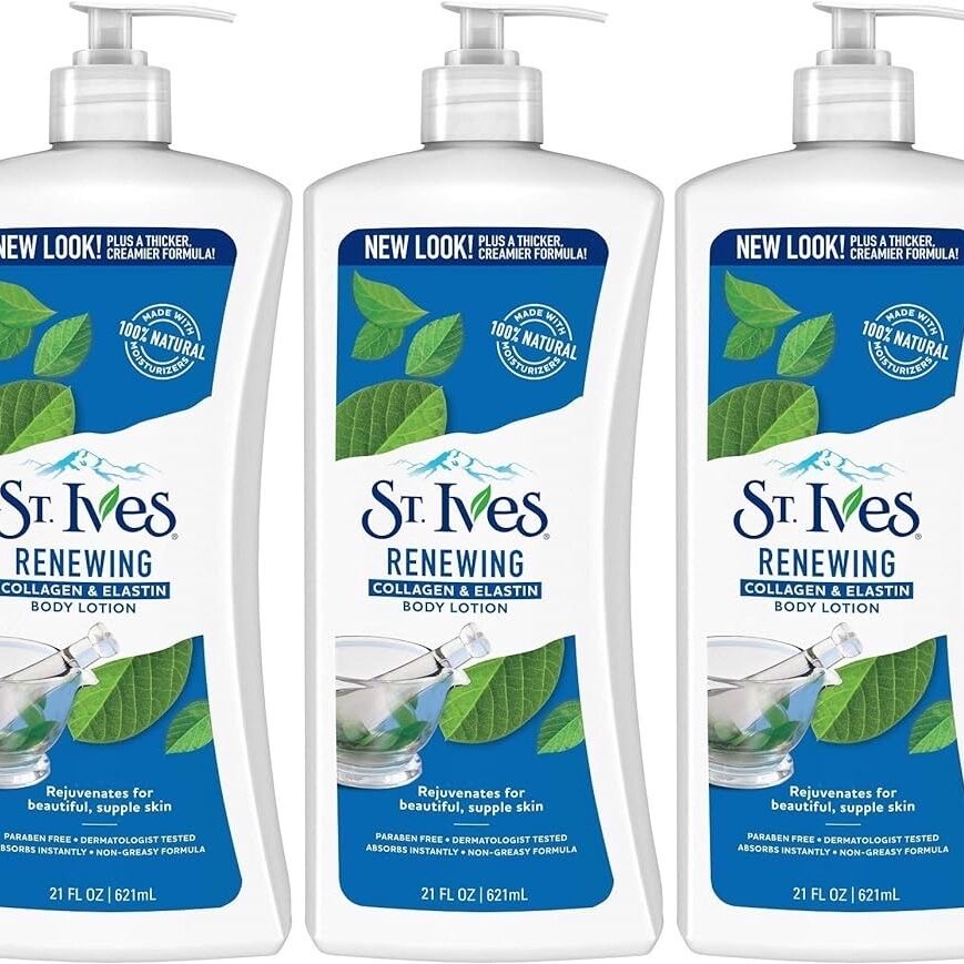 St Ives body lotion 621 ml