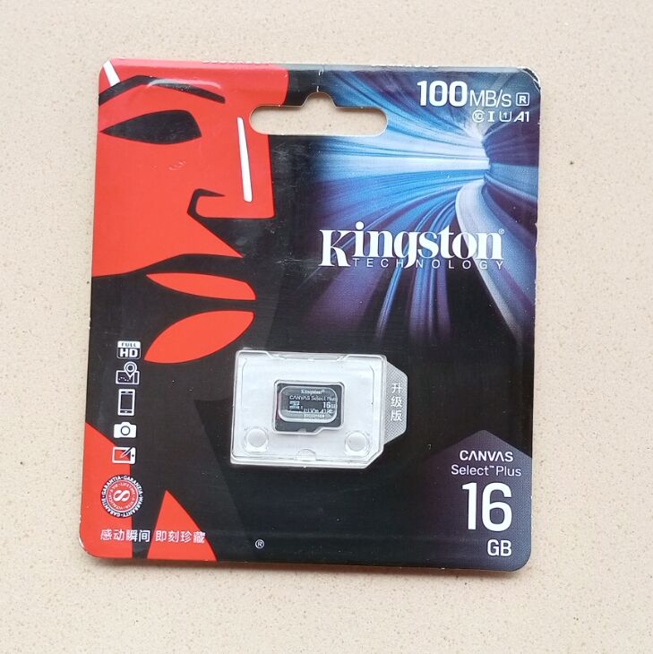 Photo 2 du produit - Original 16GB 32GB 64GB 128GB 256GB 100Mb/s Carte Mémoire Kingston Canvas Select Plus Authentic U1 - C10 - A10 SD TFlash MEMORY Card