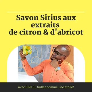 Photo 1 du produit  - savon Sirius aux extraits de Citrons & d'abricots