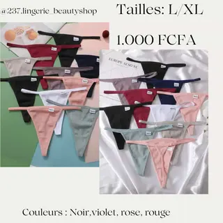 Photo 1 du produit  - Lingerie (taille L – XL)