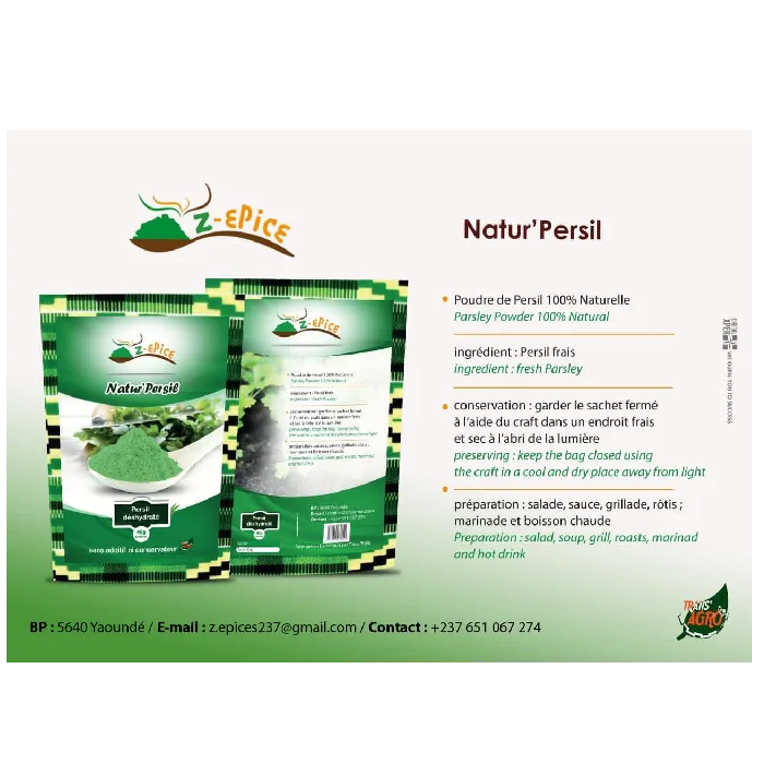 Photo 1 du produit - Poudre de persil,