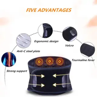 Photo 2 du produit  - ceinture lombaire sciatique auto chauffante 'w