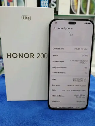 Photo 1 du produit  - HONOR 200 LITE 256G PROMO