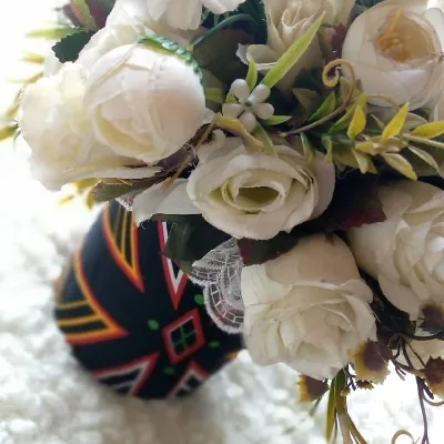 Product image attachment 1 - Ankara Flower pots