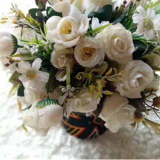 Product image attachment 2 - Ankara Flower pots