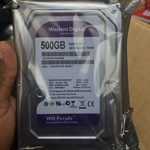 Image of DISQUE DUR DE VIDEO SURVEILLANCE 500 gb