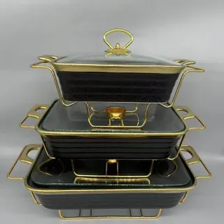 Photo 3 du produit  - jeux de 3 assiettes de tables casable au prix de rien