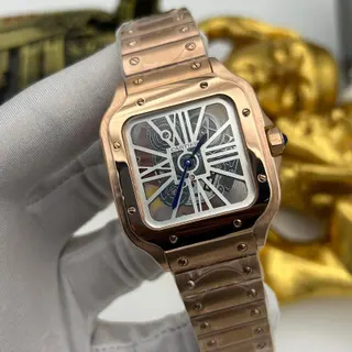 Photo 4 du produit  - Cartier Santos squelette automatique