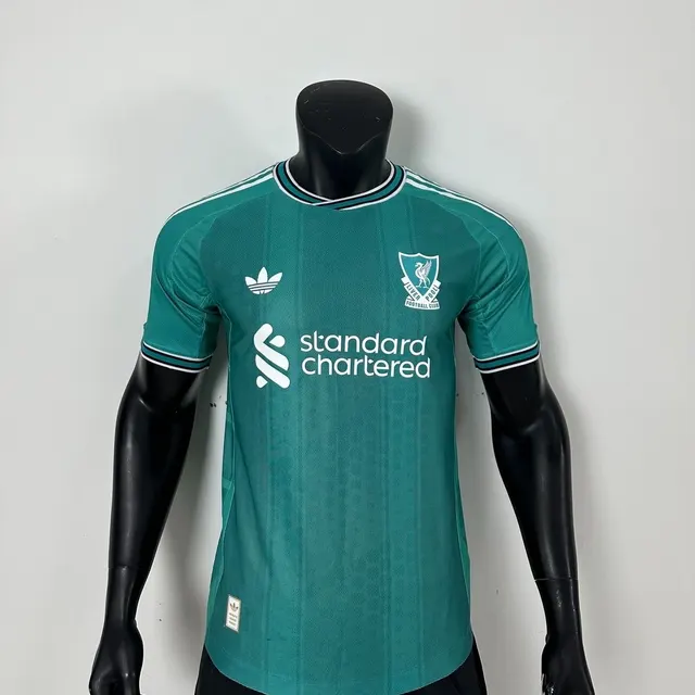 Image of LIVERPOOL GREEN WHITE JERSEY