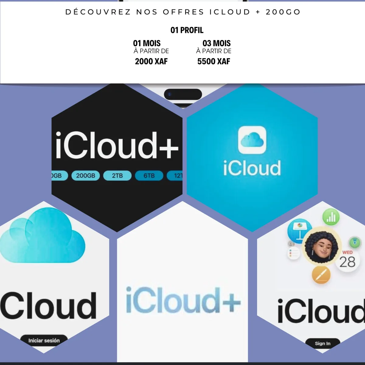 Product image attachment 1 - ICLOUD SPACE + AVAILABLE ☁️📲