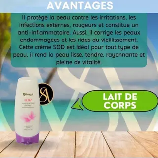 Photo 4 du produit  - lait corporel SOD
