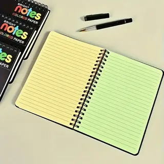 Product image attachment 4 - A5  size multicolored notebook