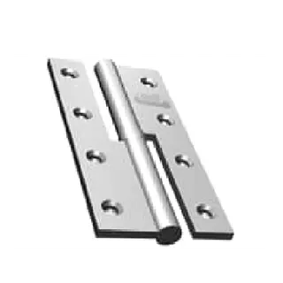 Photo 1 du produit  - Paumelle Aluminium - Dimension 140x76x4 - Aluminium