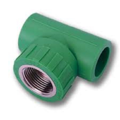 Photo 1 du produit  - Té Femelle PPR Diamètre 25x3/4