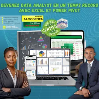 Photo 1 du produit  - Formation Data Analyse Complète
