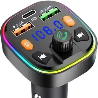 Product image attachment 3 - car charger and wireless transmitter